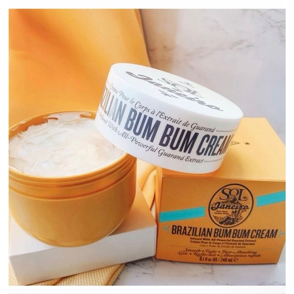 NWT Sol de Janeiro Brazilian Bum Bum Cream 8oz 240ml Firm Tightening FULL size